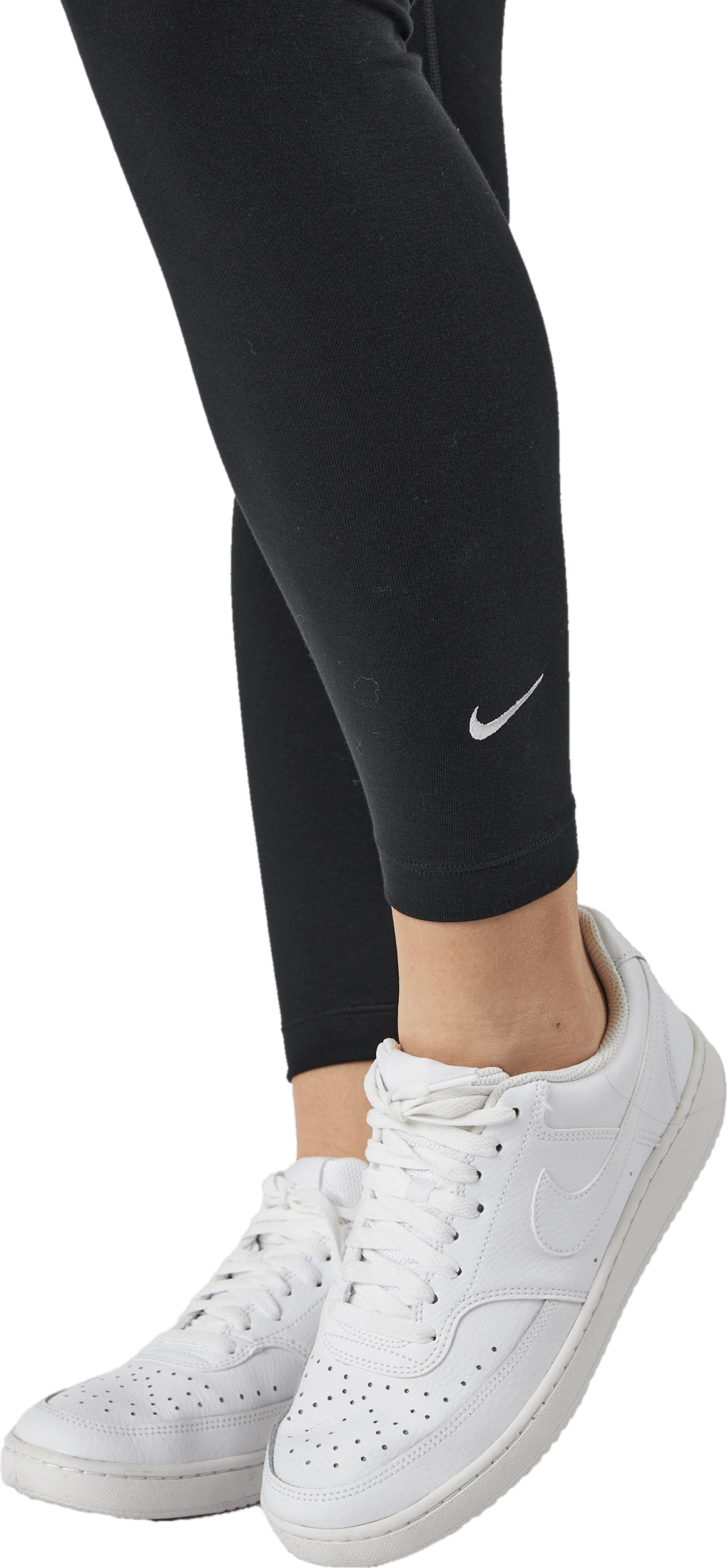 Sportswear Essential Women's 7/8 Mid-Rise Leggings BLACK/WHITE - Bild 6