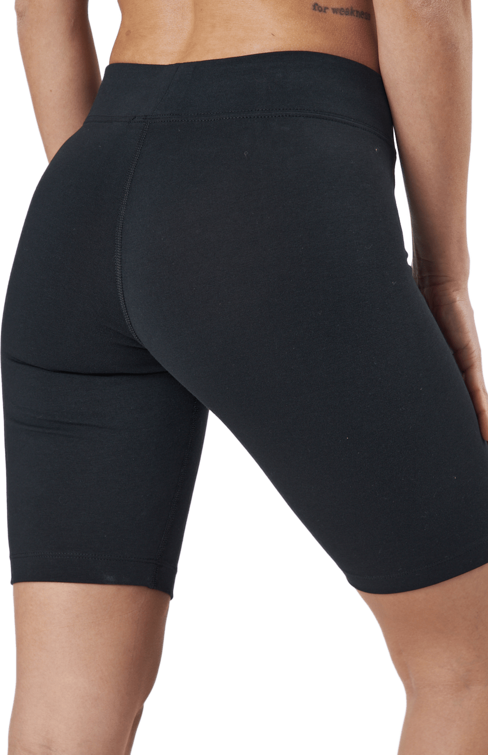 Sportswear Essential Women's Mid-Rise Bike Shorts BLACK/WHITE - Bild 5