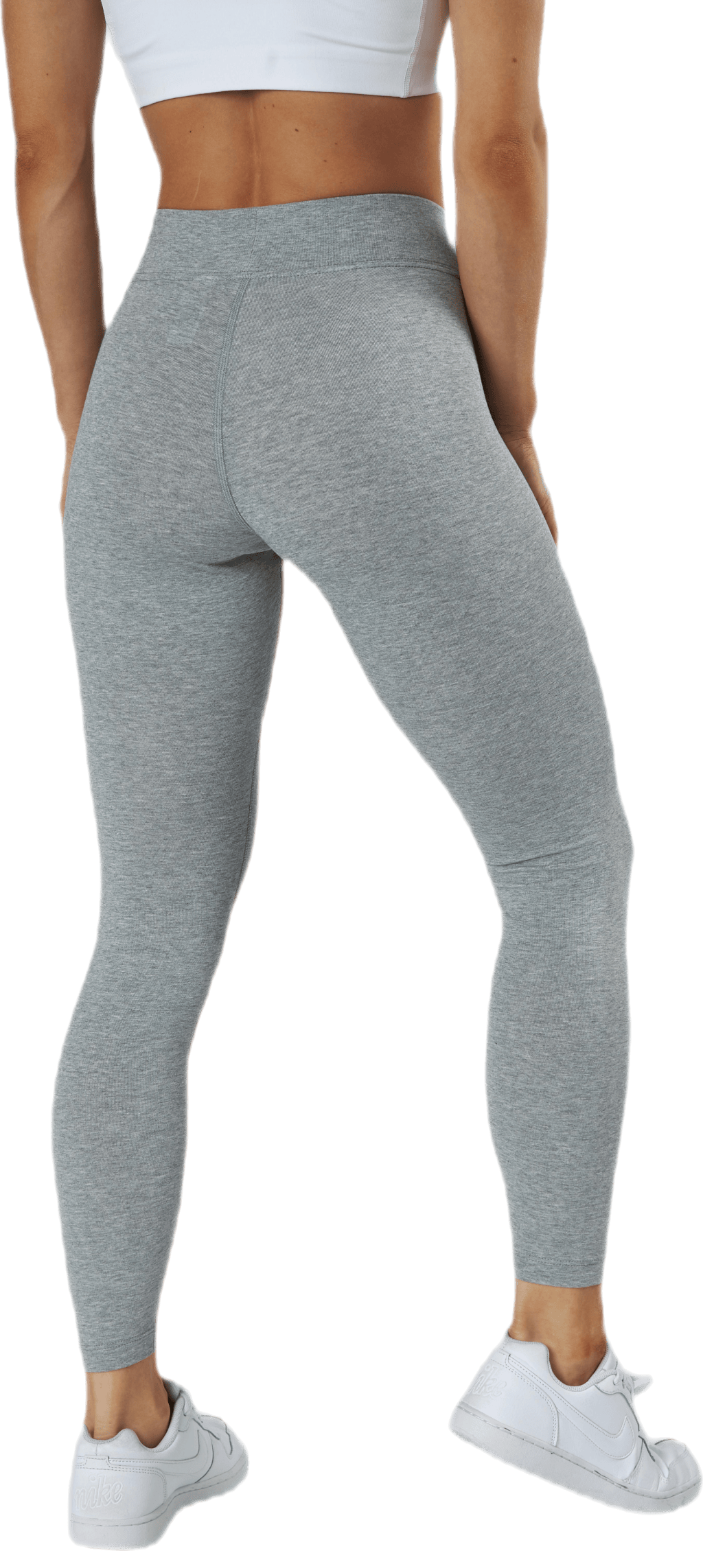 Sportswear Essential Women's 7/8 Mid-Rise Leggings DK GREY HEATHER/WHITE - Bild 3