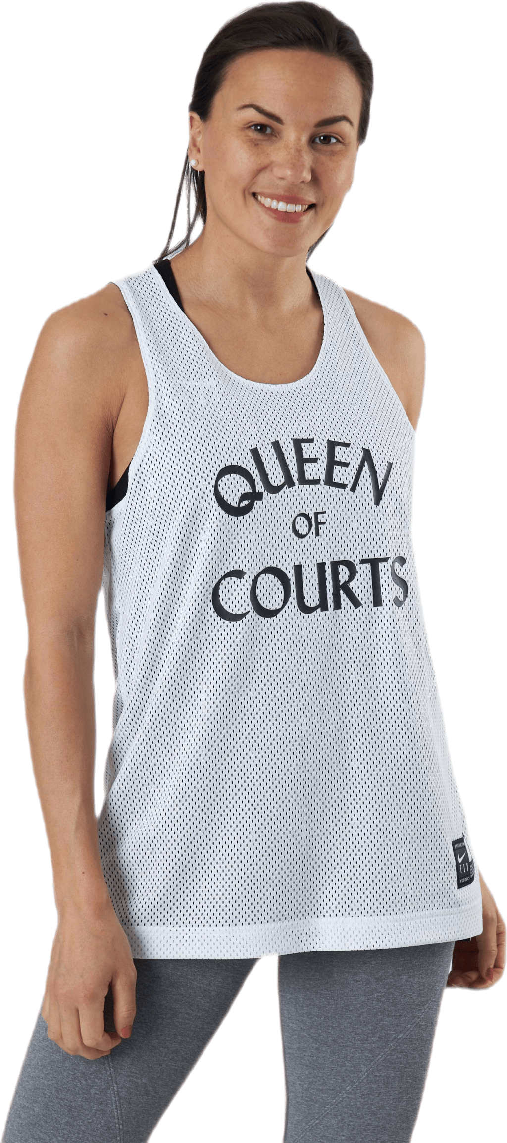 Fly Rev Print Jsy White/Black