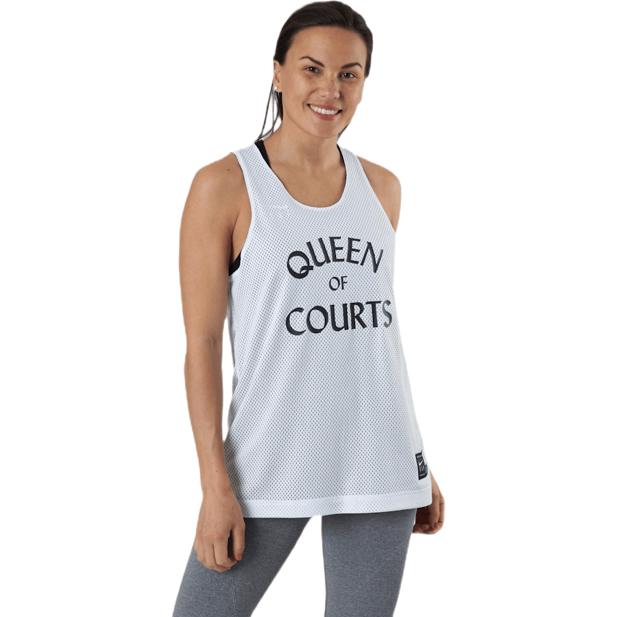 Fly Rev Print Jsy White/Black