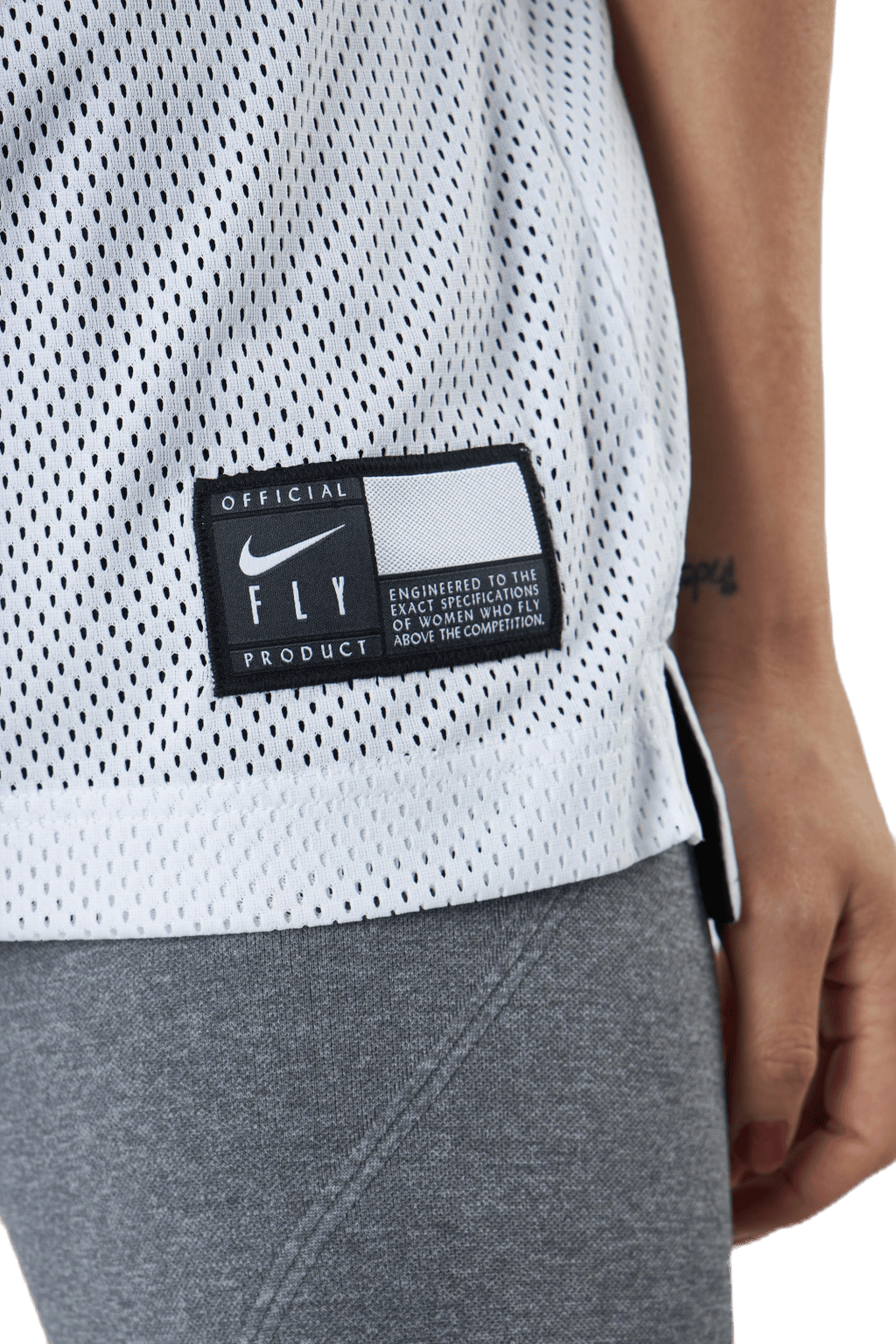 Fly Rev Print Jsy White/Black - Bild 5