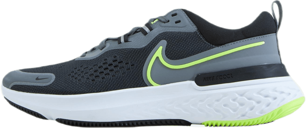 React Miler 2 Grey/Yellow, Male, Topánky, Bežecké topánky, Beží, Viacfarebná, EU 40