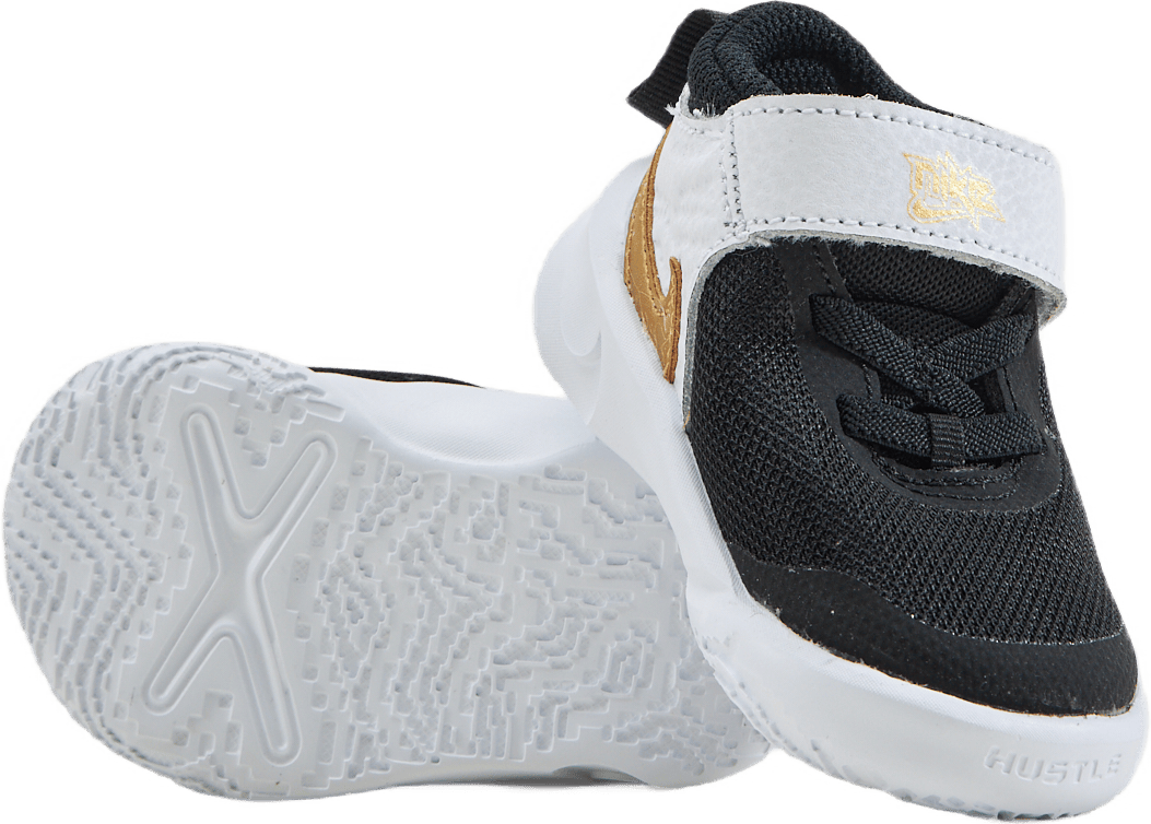 Team Hustle D 10 Baby/Toddler Shoes BLACK/METALLIC GOLD-WHITE-PHOTON DUST - Bild 7