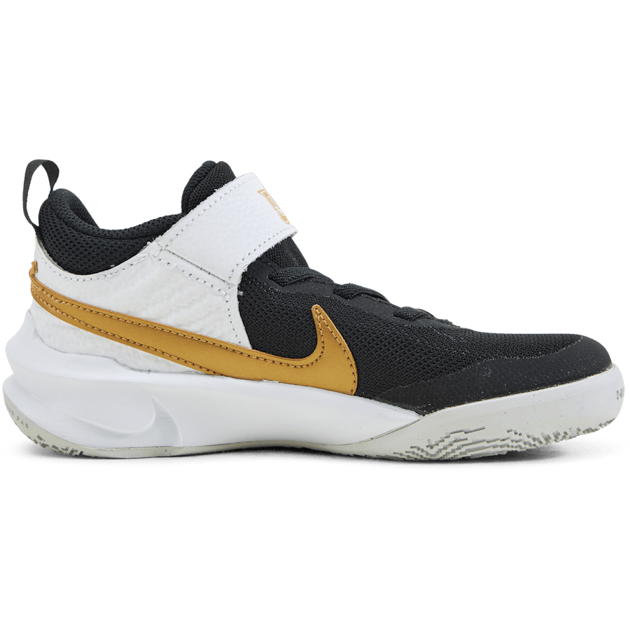 Team Hustle D 10 Little Kids' Shoes BLACK/METALLIC GOLD-WHITE-PHOTON DUST - Bild 2