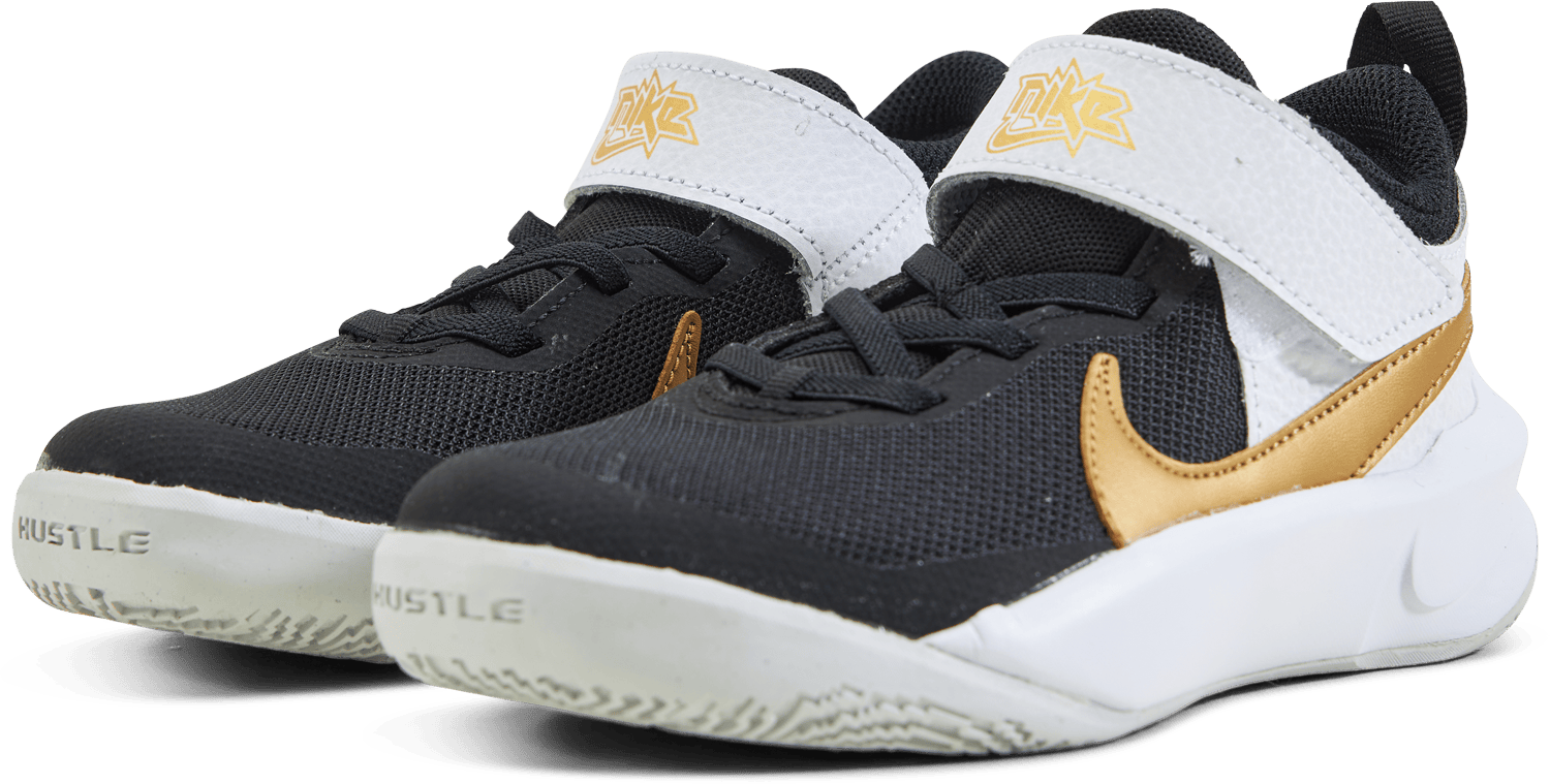 Team Hustle D 10 Little Kids' Shoes BLACK/METALLIC GOLD-WHITE-PHOTON DUST - Bild 3