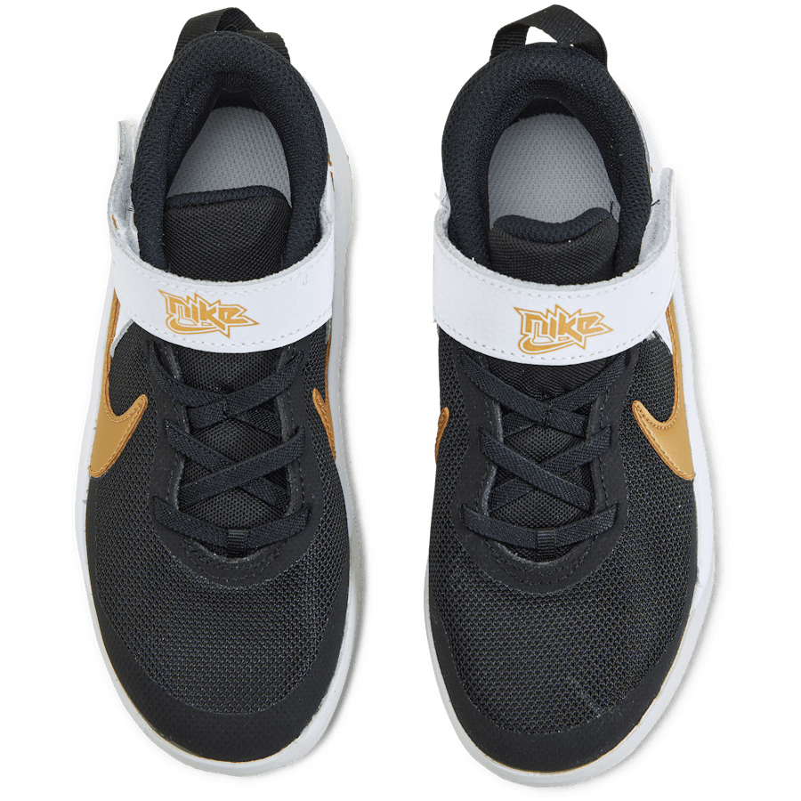 Team Hustle D 10 Little Kids' Shoes BLACK/METALLIC GOLD-WHITE-PHOTON DUST - Bild 5