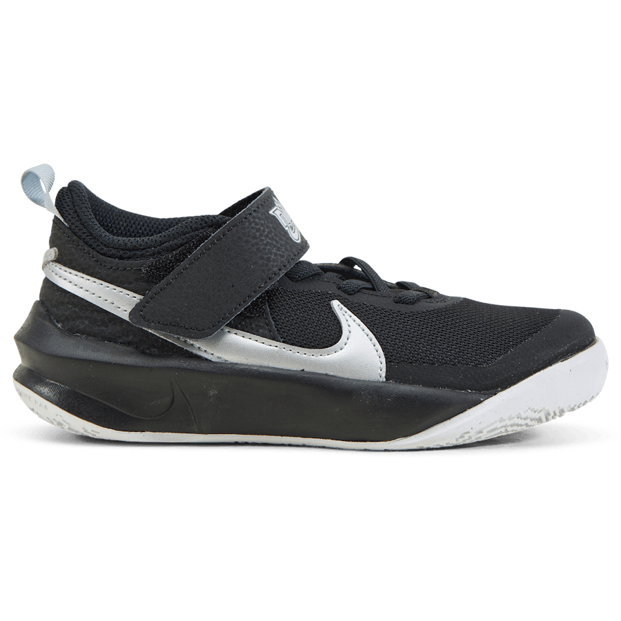 Team Hustle D 10 Little Kids’ Shoes BLACK/METALLIC SILVER-VOLT-WHITE
