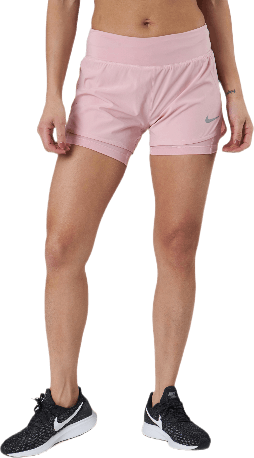Eclipse 2-In-1 Running Shorts Pink
