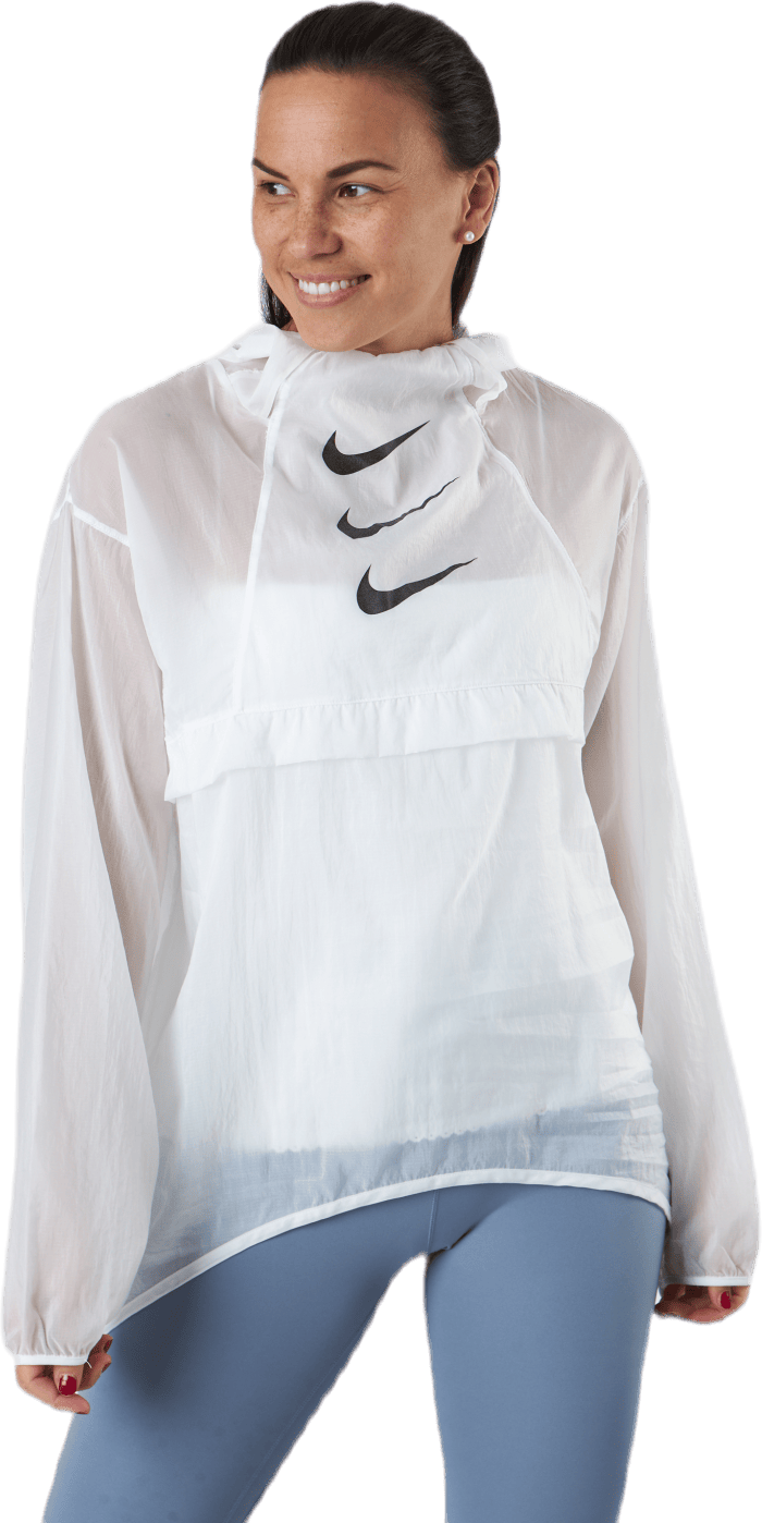 Run Division Packable Jacket White