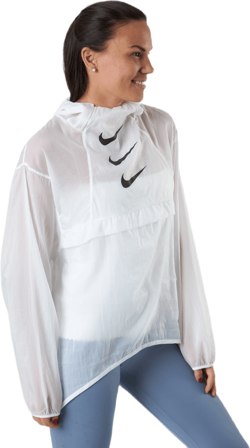 Run Division Packable Jacket White