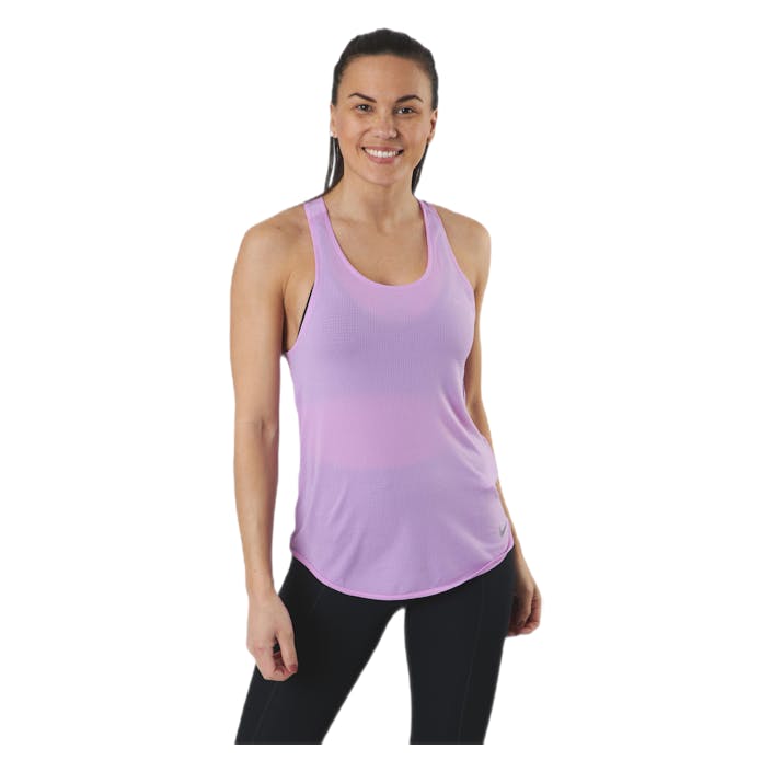 Breathe Cool Running Tank Pink, Female, Vêtements, Tops, Courses, Rose, XS