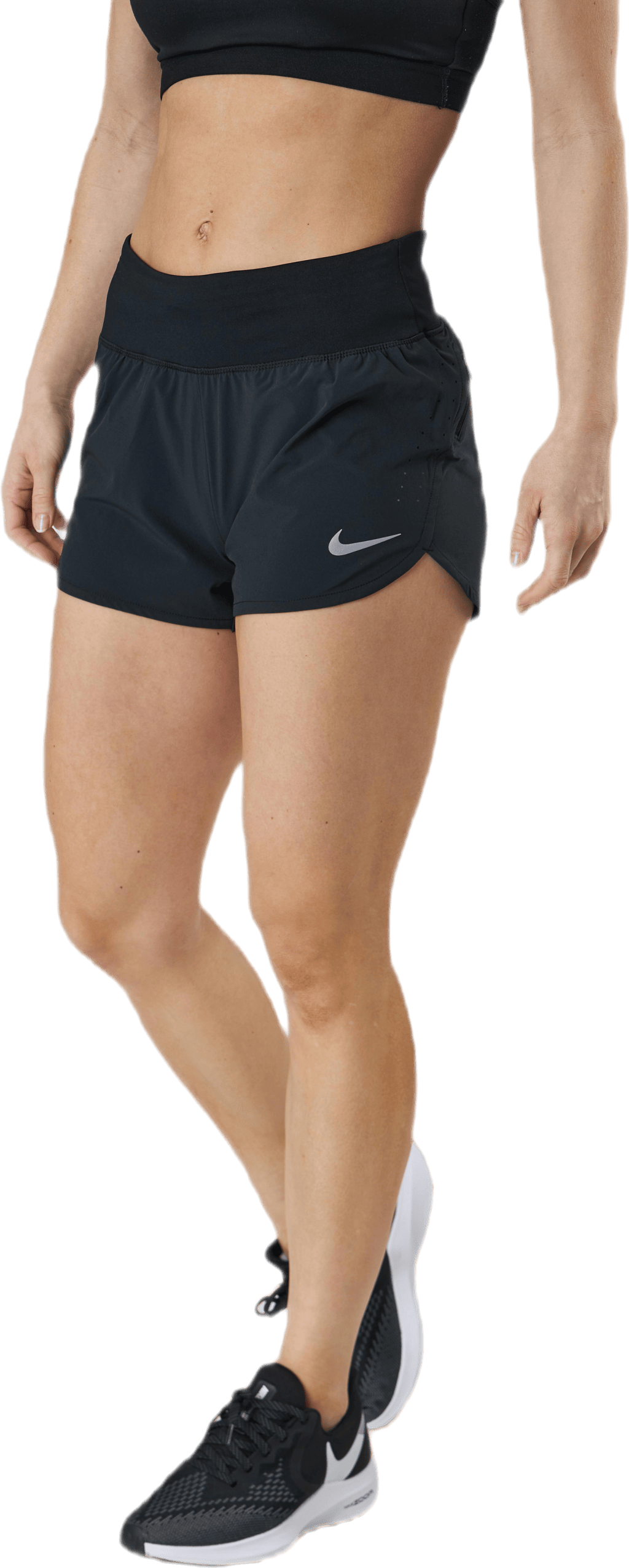 Eclipse 3″ Running Shorts Black