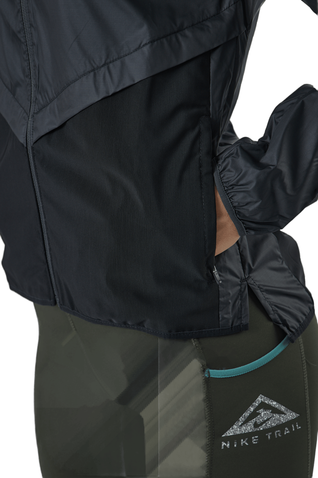 Shield Trail Running Jacket Black - Bild 5