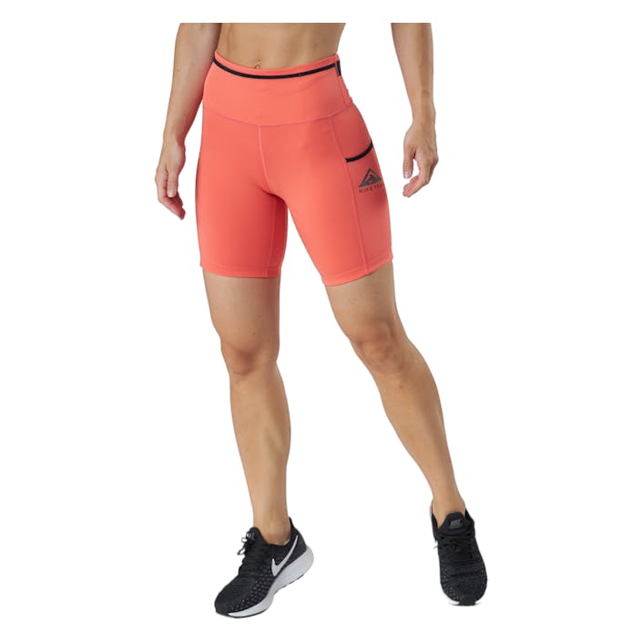 Epic Luxe Short Trail Red, Female, Apparels, Leggings, Running, Beige, XS