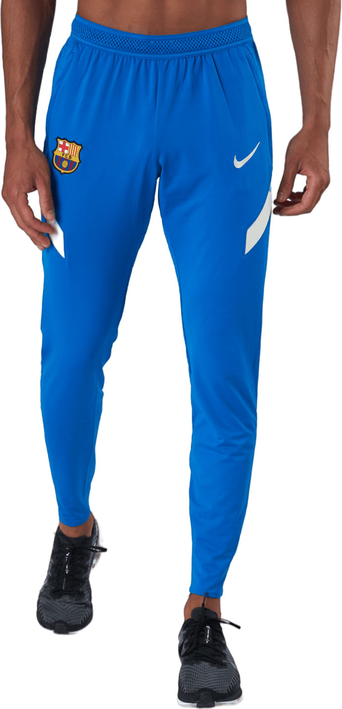 Fcb Strike Pant Kp Blue/White, Male, Klær, Bukser, Fotball, Blå, L