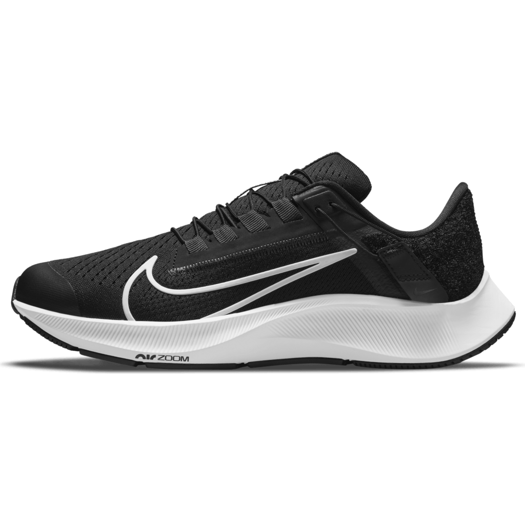 Air Zoom Pegasus 38 Womens FlyEase White/Black, Female, Topánky, Bežecké topánky, Beží, Čierna, EU 40