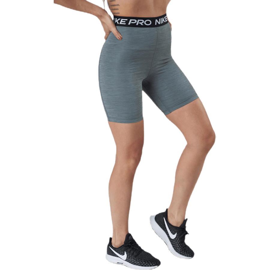 Nike Pro 365 Women's High-Rise 7" Shorts SMOKE GREY/HTR/BLACK/BLACK - Bild 2