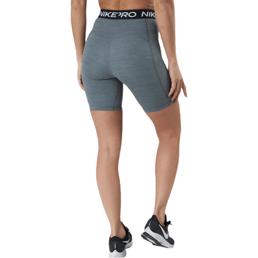 Nike Pro 365 Women's High-Rise 7" Shorts SMOKE GREY/HTR/BLACK/BLACK - Bild 3