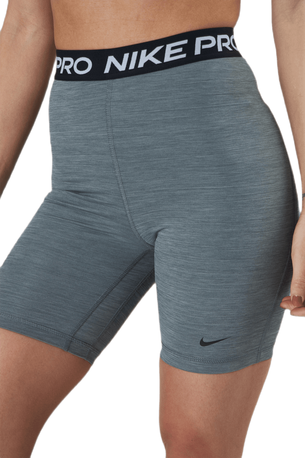 Nike Pro 365 Women's High-Rise 7" Shorts SMOKE GREY/HTR/BLACK/BLACK - Bild 4