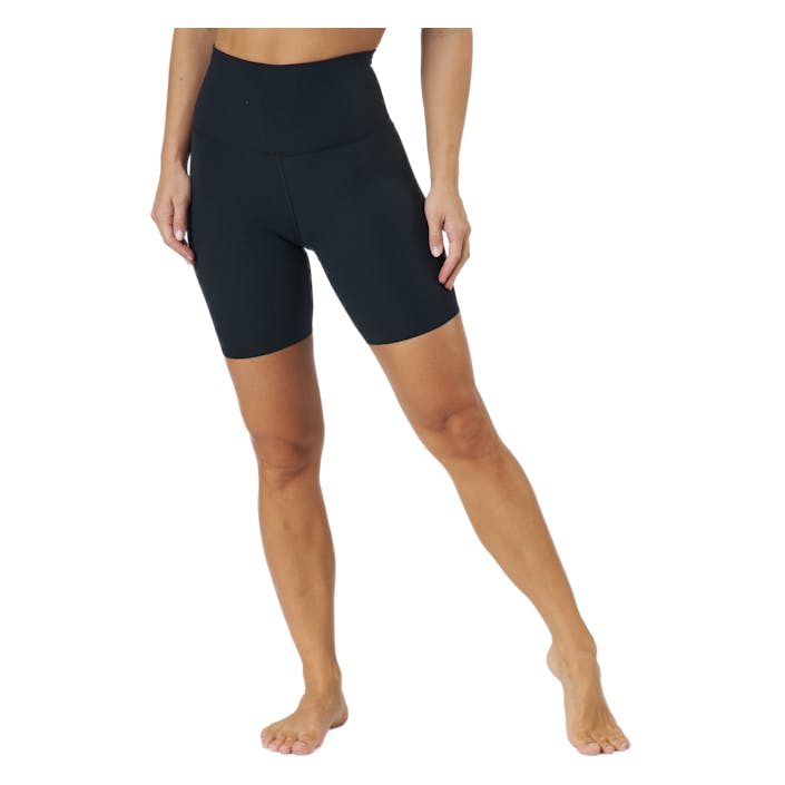 Yoga Luxe 7" Shorts Black, Female, Apparels, Leggings, Yoga, Black, M