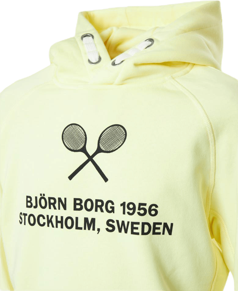 Jr Borg Sport Hoodie Yellow - Bild 4