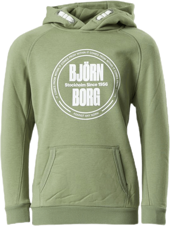 Jr Borg Sport Hoodie Green