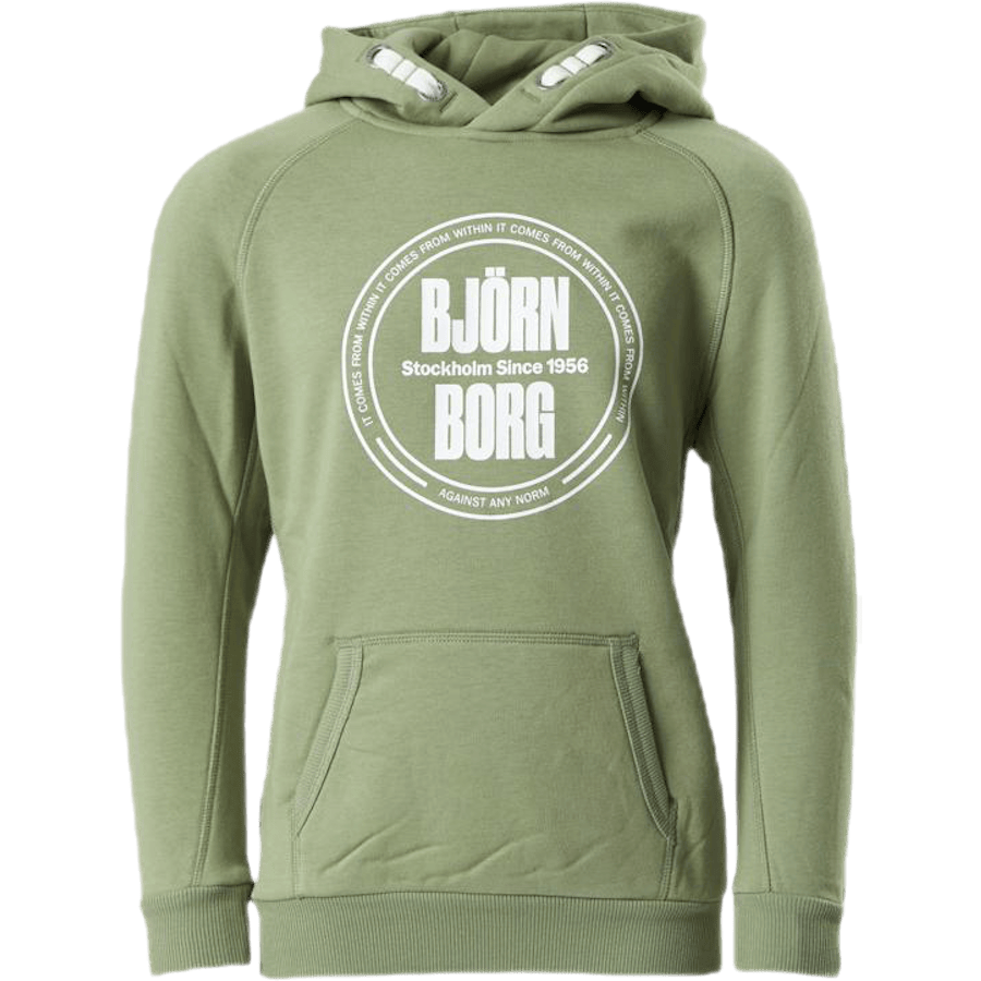 Jr Borg Sport Hoodie Green