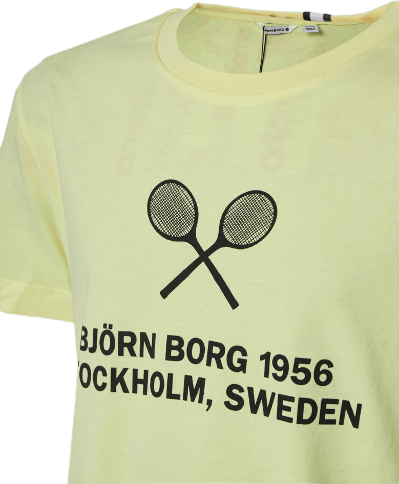 Jr Sport Borg Tee Yellow - Bild 4
