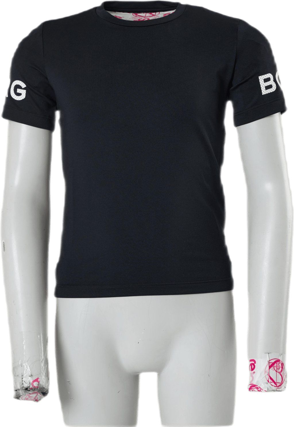 Jr Borg Tee Black, Unisex, Apparels, T-shirt, Workout, Black, 170