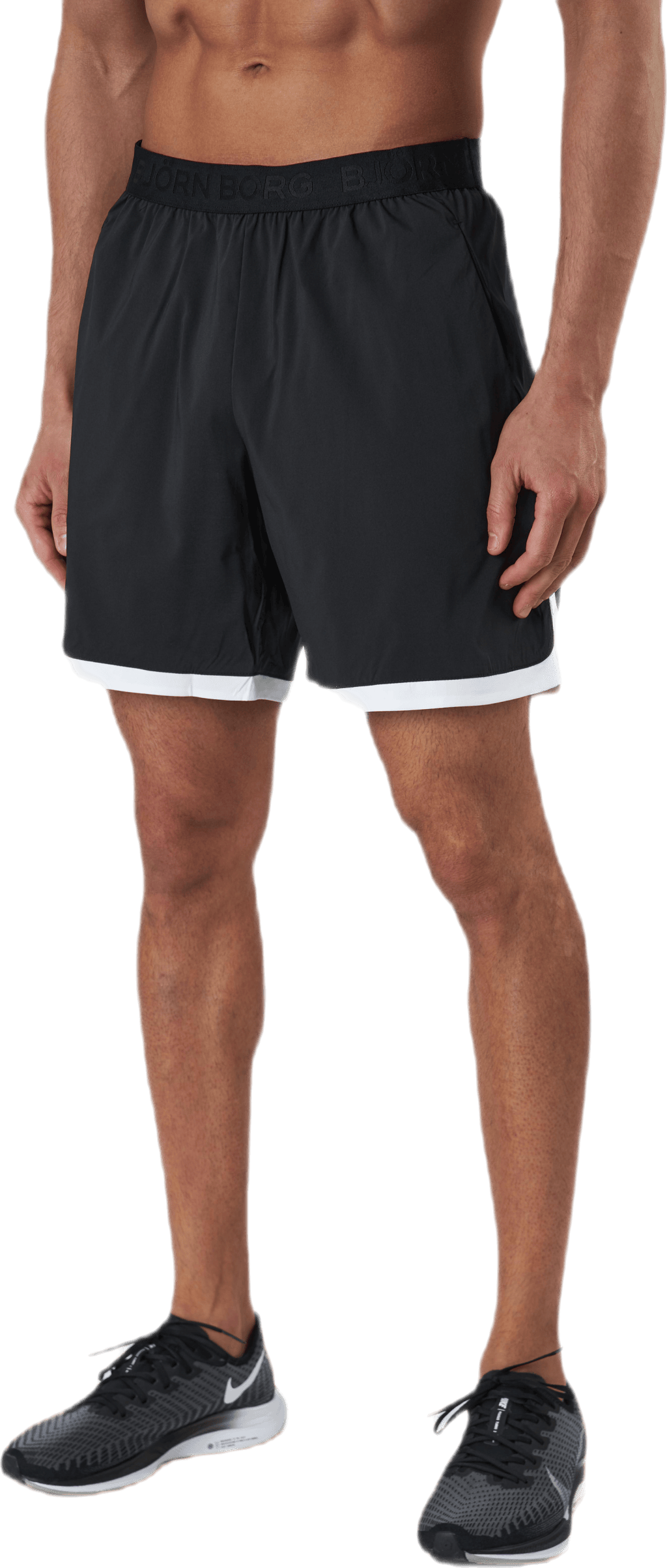 Sthlm Shorts Black, Male, Apparels, Shorts, Workout, Black, L