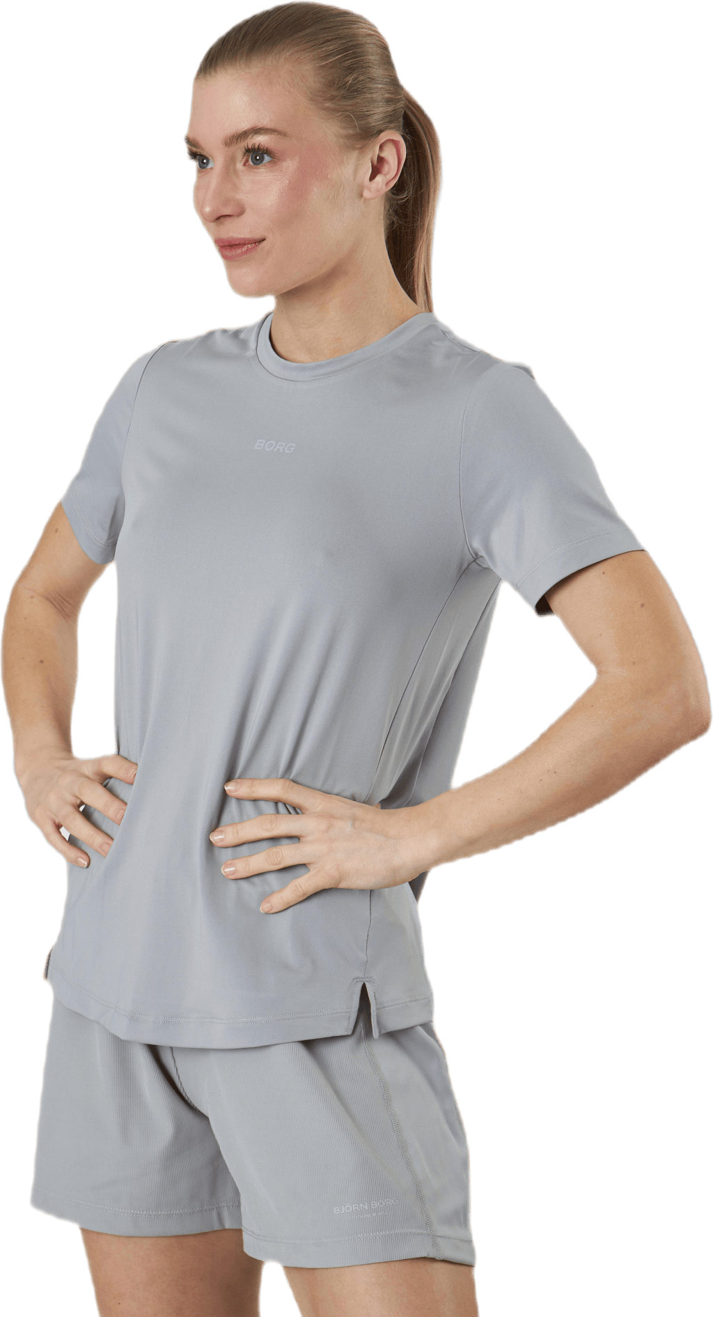 Borg Regular Tee Grey