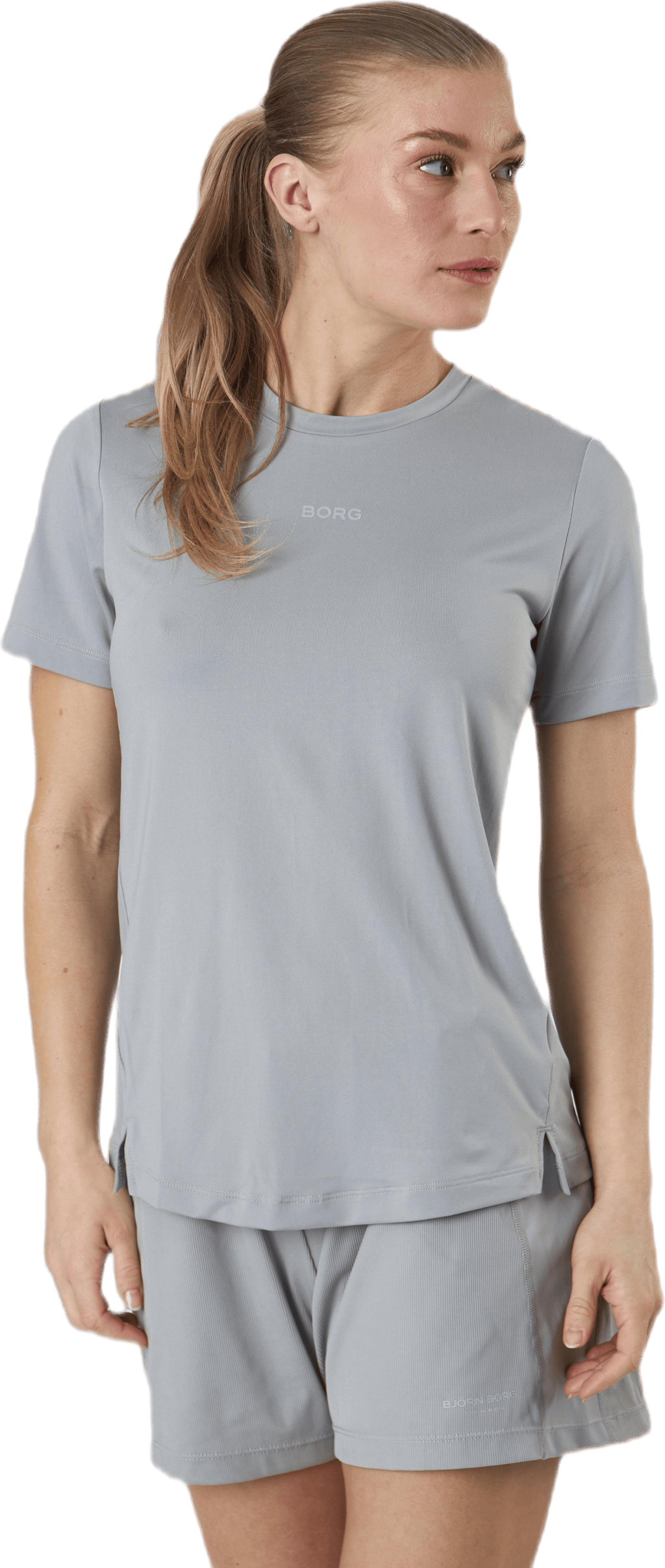 Borg Regular Tee Grey - Bild 3