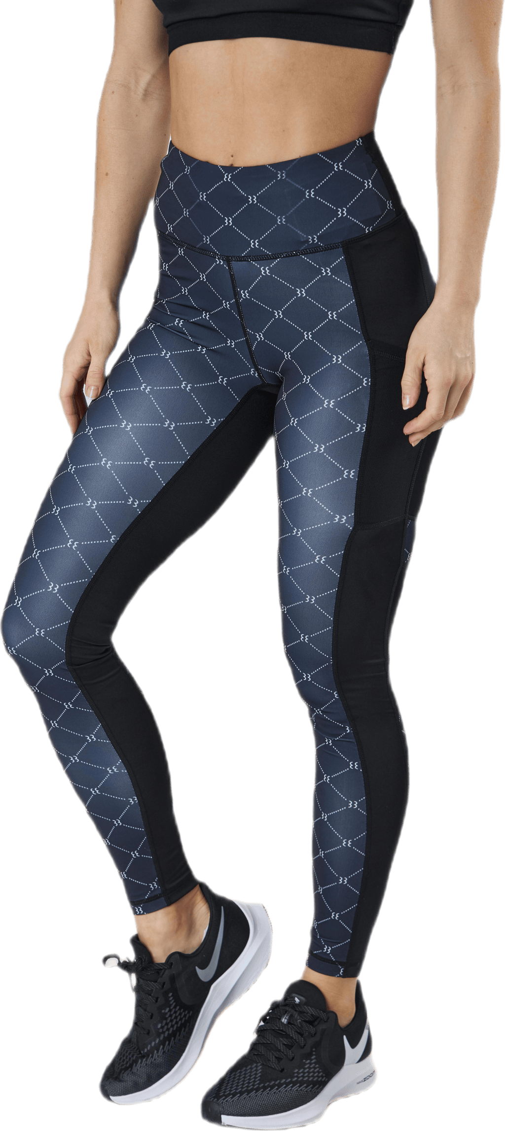 Sthlm High Waist Block Tight Black