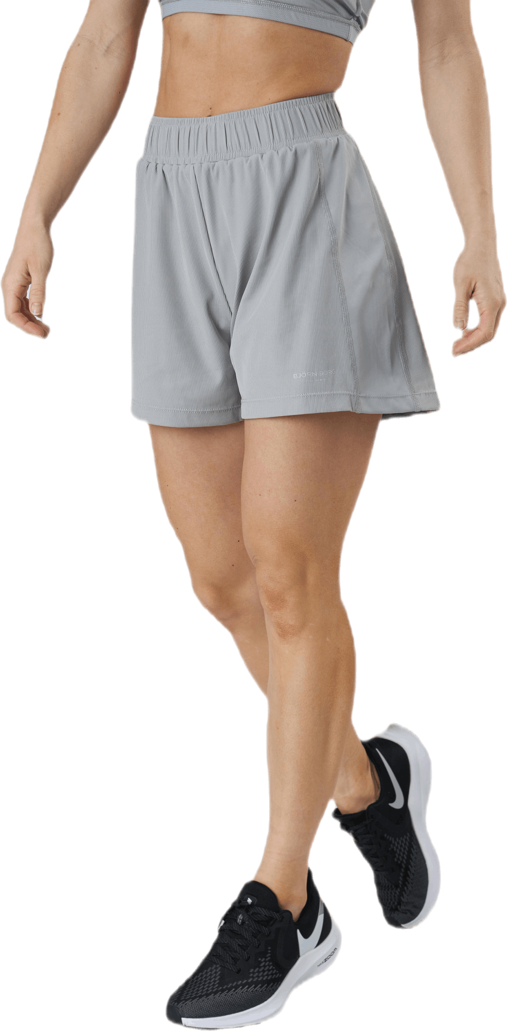 Sthlm Loose Stripe Shorts Grey
