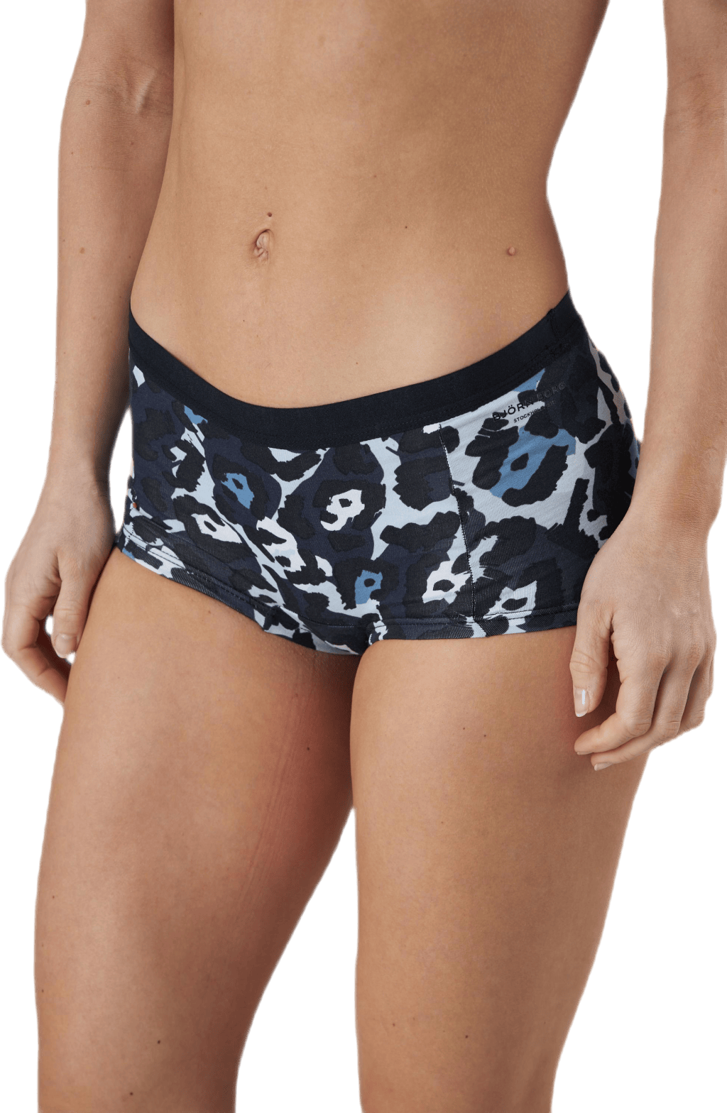Mia Tennis Net Minishorts 5-Pack Blue/Black, Female, Vêtements, Sous-vêtements, Bleu/Noir, 42