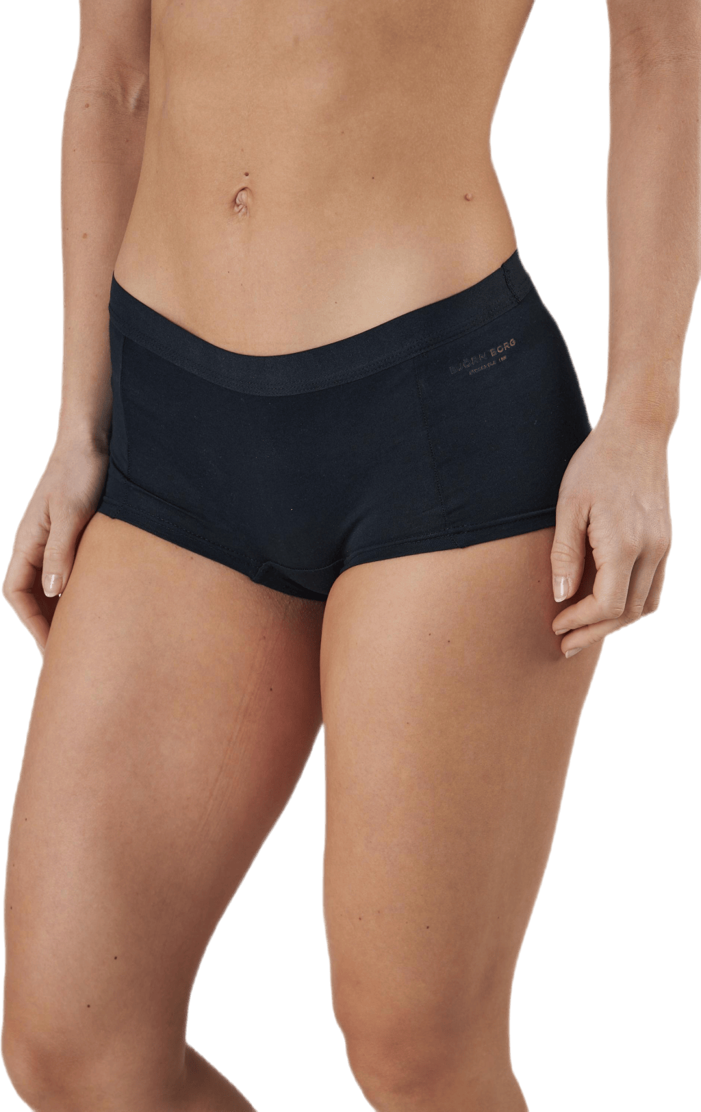 Mia Camodots Minishorts 2-Pack Blue/Black, Female, Apparels, Underwear, Blue/Black, 36