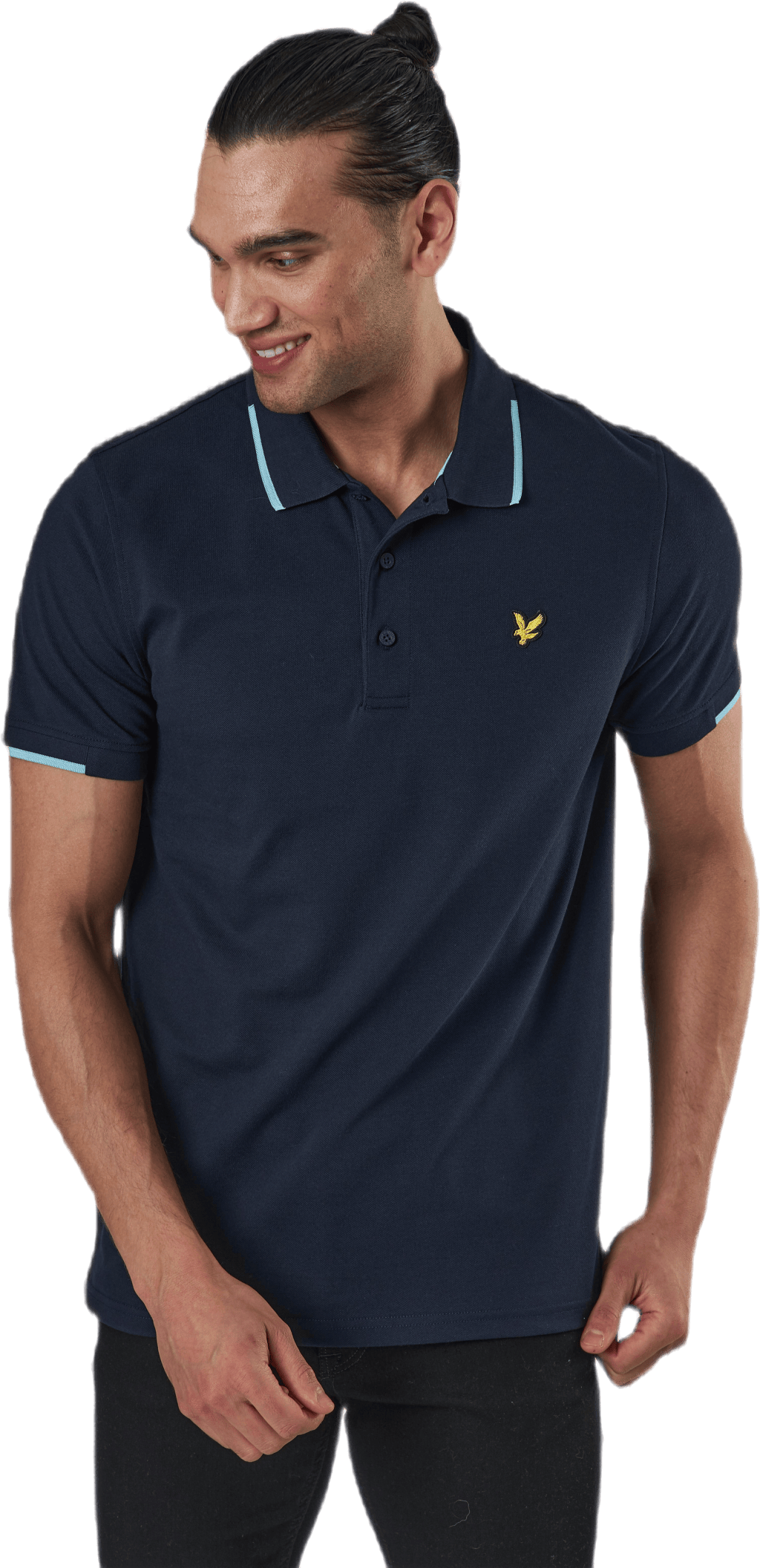 Andrew Polo Blue, Male, Odzież, Podkoszulek, Golf, Niebieski, L