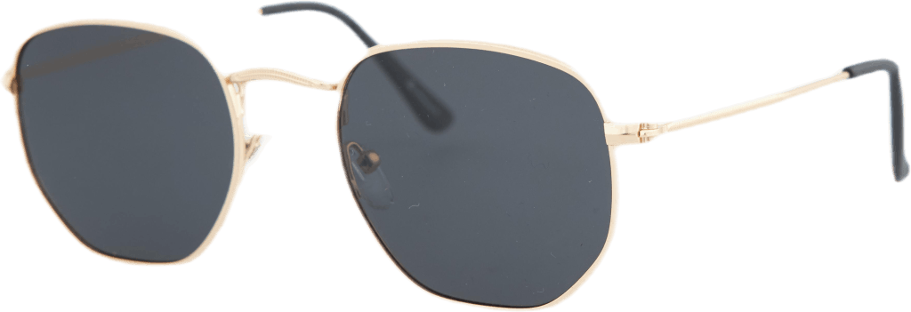 Jin Sunglasses Gold, Unisex, Apparatuur, brillen, Goud, ONESIZE