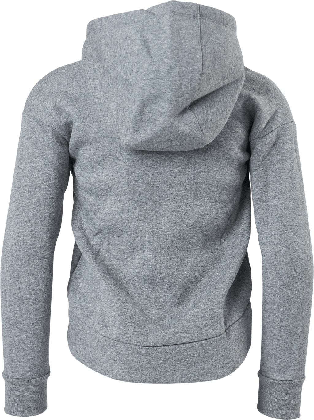 Sportswear Club Fleece Big Kids' (Girls') Full-Zip Hoodie CARBON HEATHER/WHITE - Bild 3