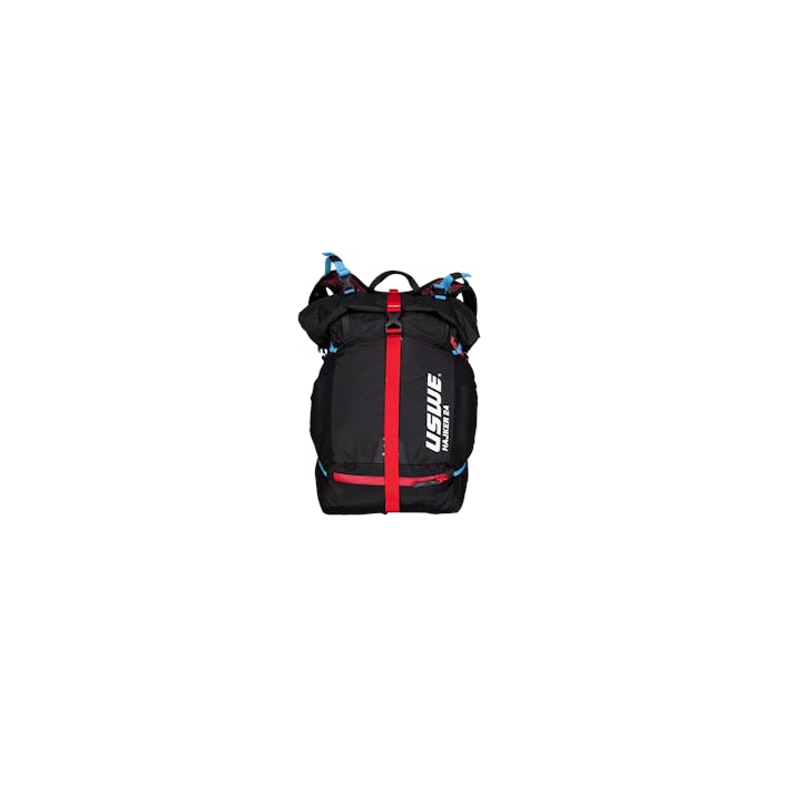 Hajker 24 Black/Red, Unisex, varusteet, laukut & reput, Juoksu, Musta/Punainen, ONESIZE