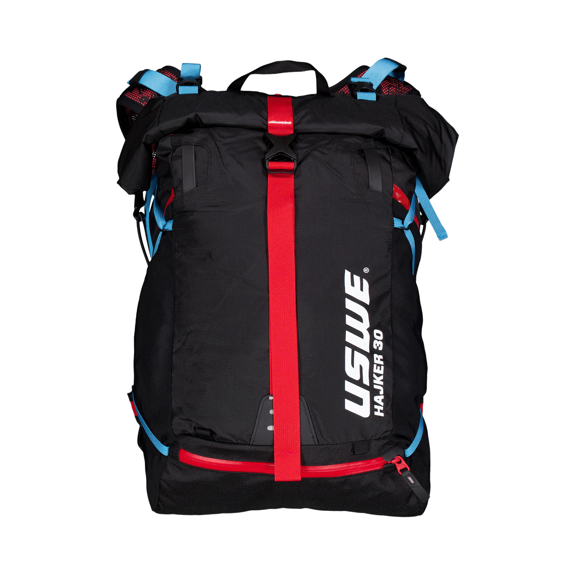 Hajker 30  Black/Red, Unisex, varusteet, laukut & reput, Juoksu, Musta/Punainen, ONESIZE