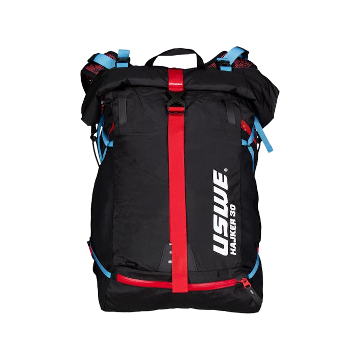 Hajker 30 Black/Red, Unisex, varusteet, laukut & reput, Juoksu, Musta/Punainen, ONESIZE