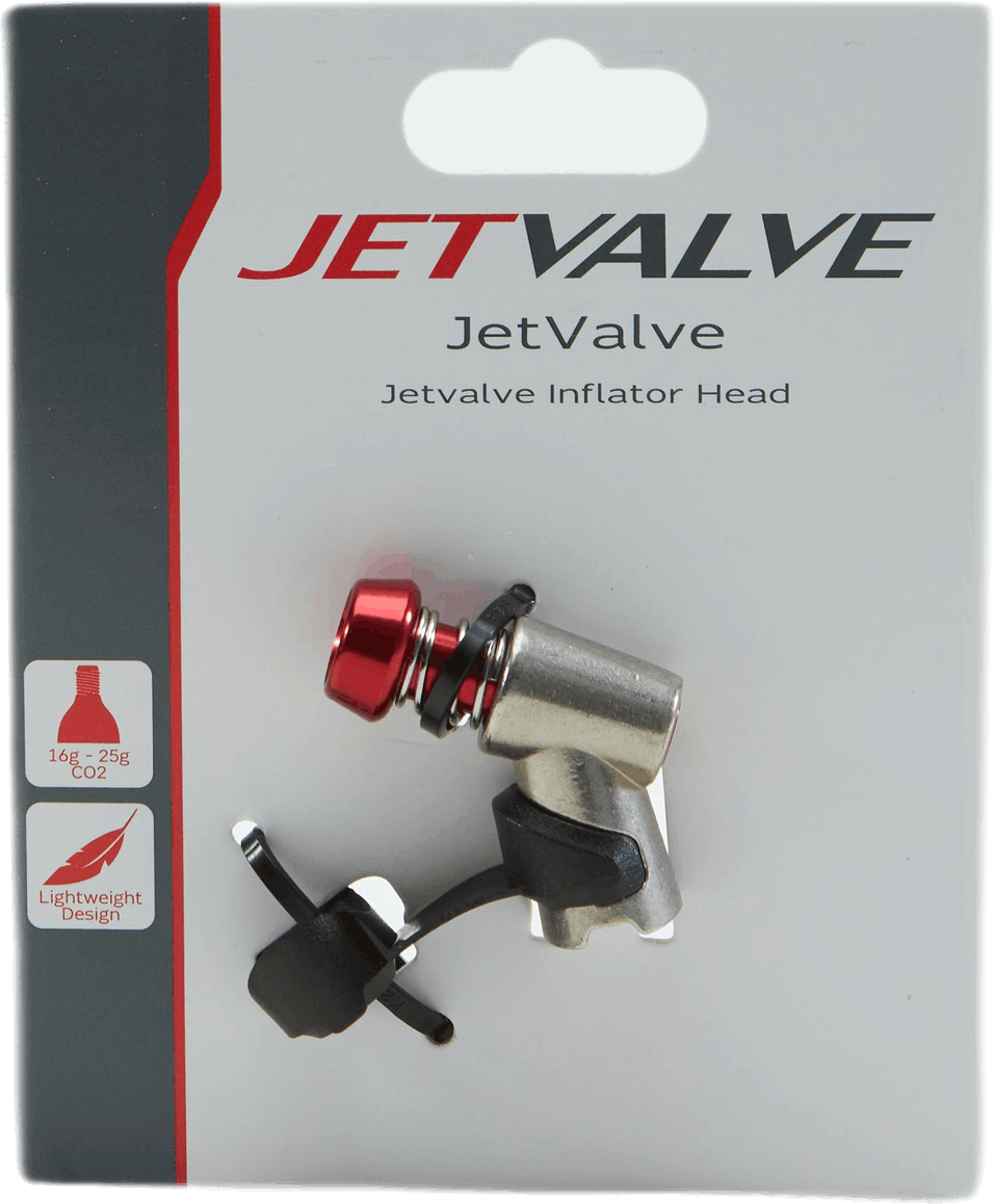 Jetvalve Inflator Head Black, Unisex, varusteet, Harjoituslaitteet, Pyöräily, Musta, ONESIZE