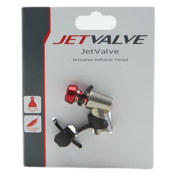 Jetvalve Inflator Head Black, Unisex, varusteet, Harjoituslaitteet, Pyöräily, Musta, ONESIZE