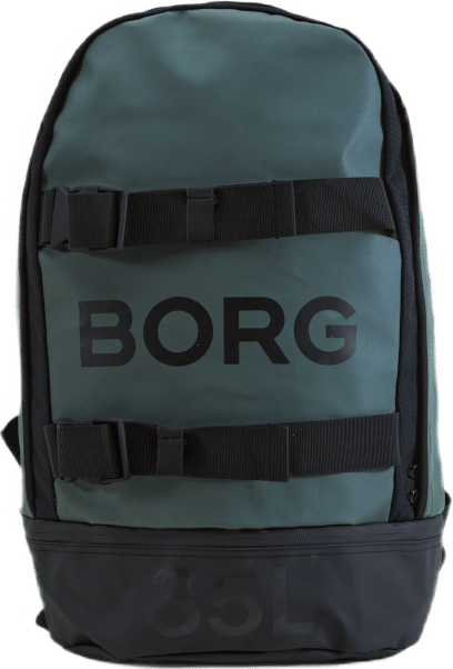 Borg Backpack Green, Unisex, Utstyr, vesker og ryggsekker, Grønn, ONESIZE