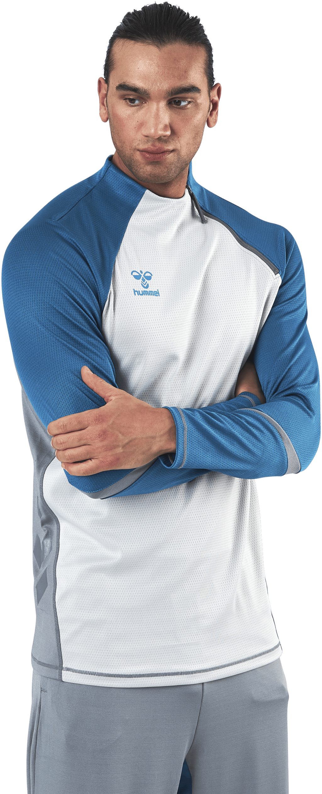 Invicta Half Zip Sweat Blue