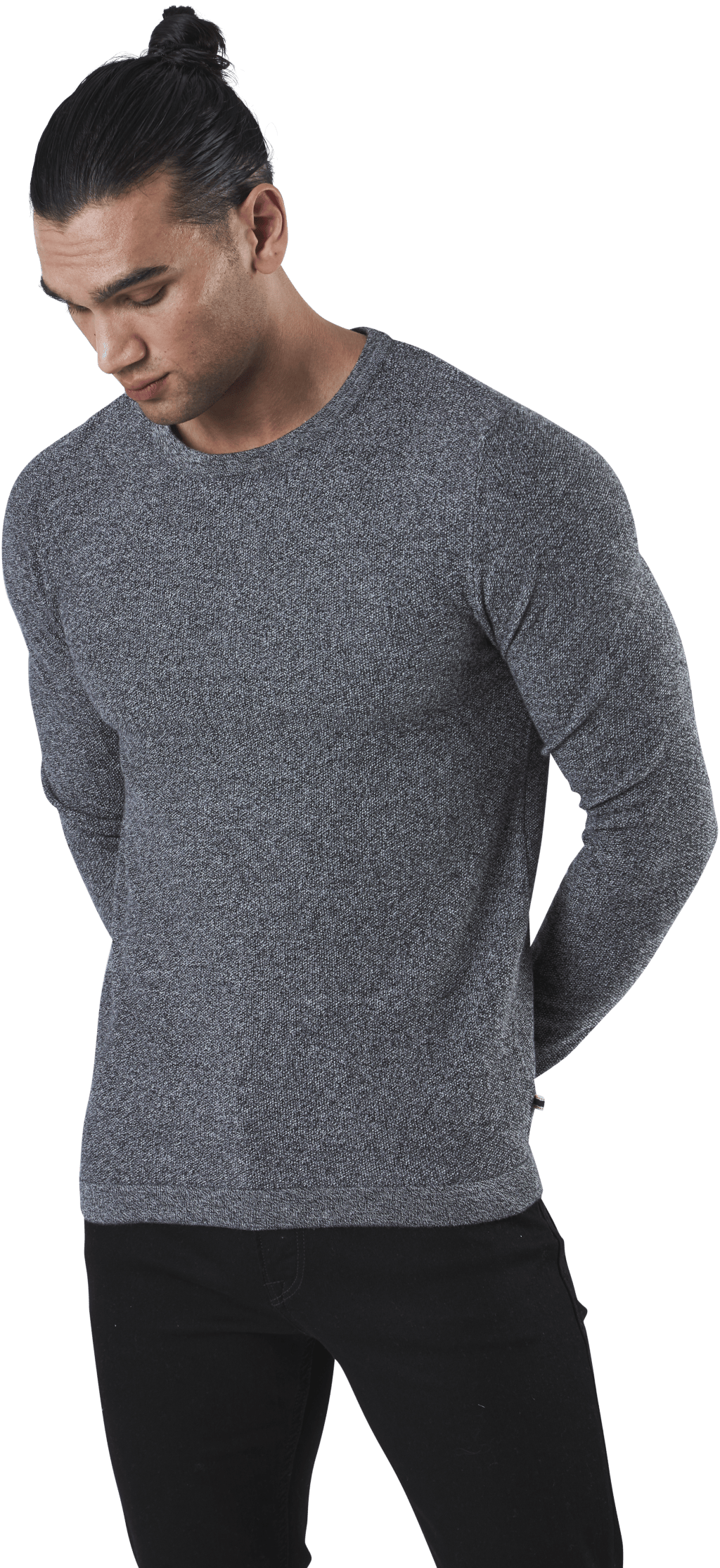 Rob Knit Crew Neck Black