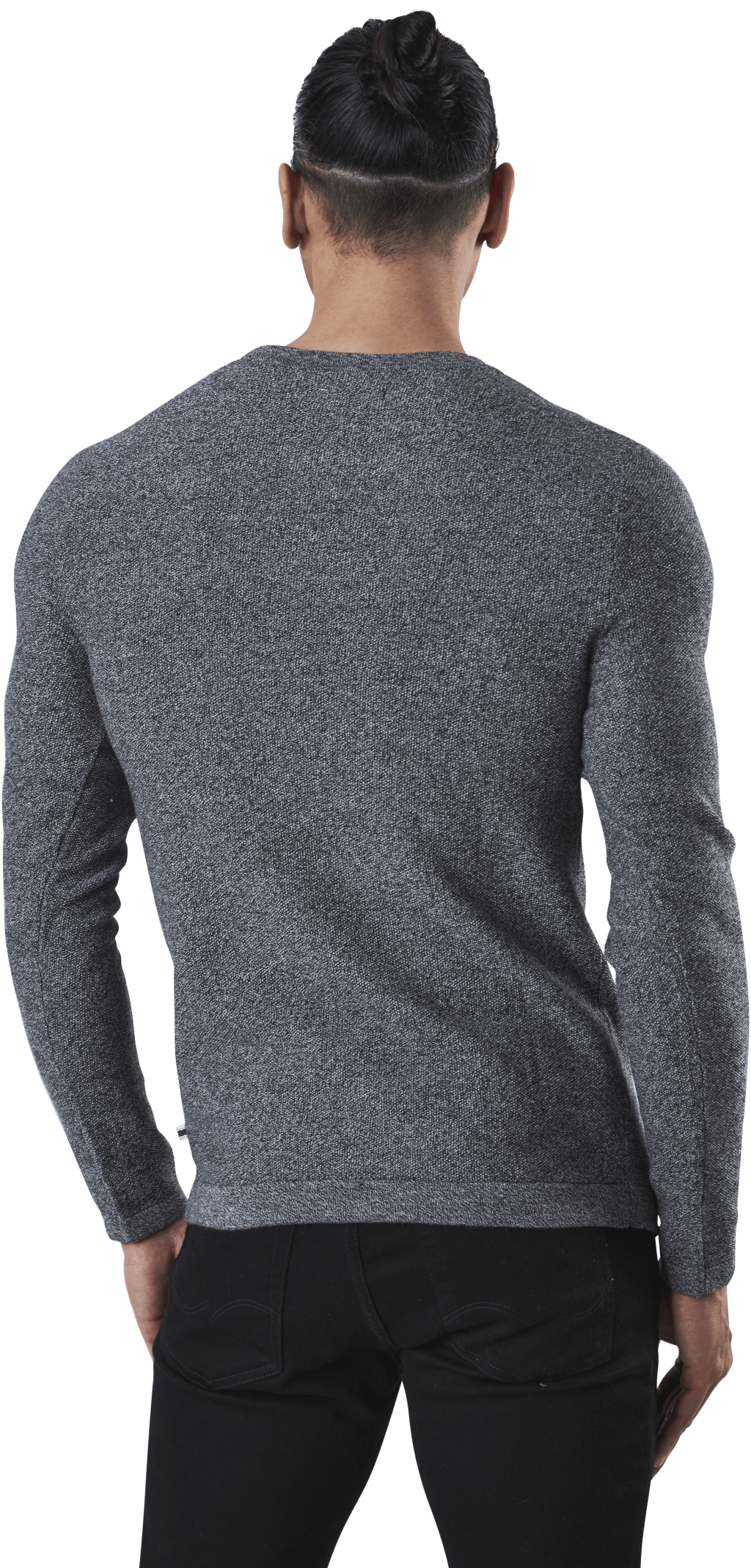 Rob Knit Crew Neck Black - Bild 2