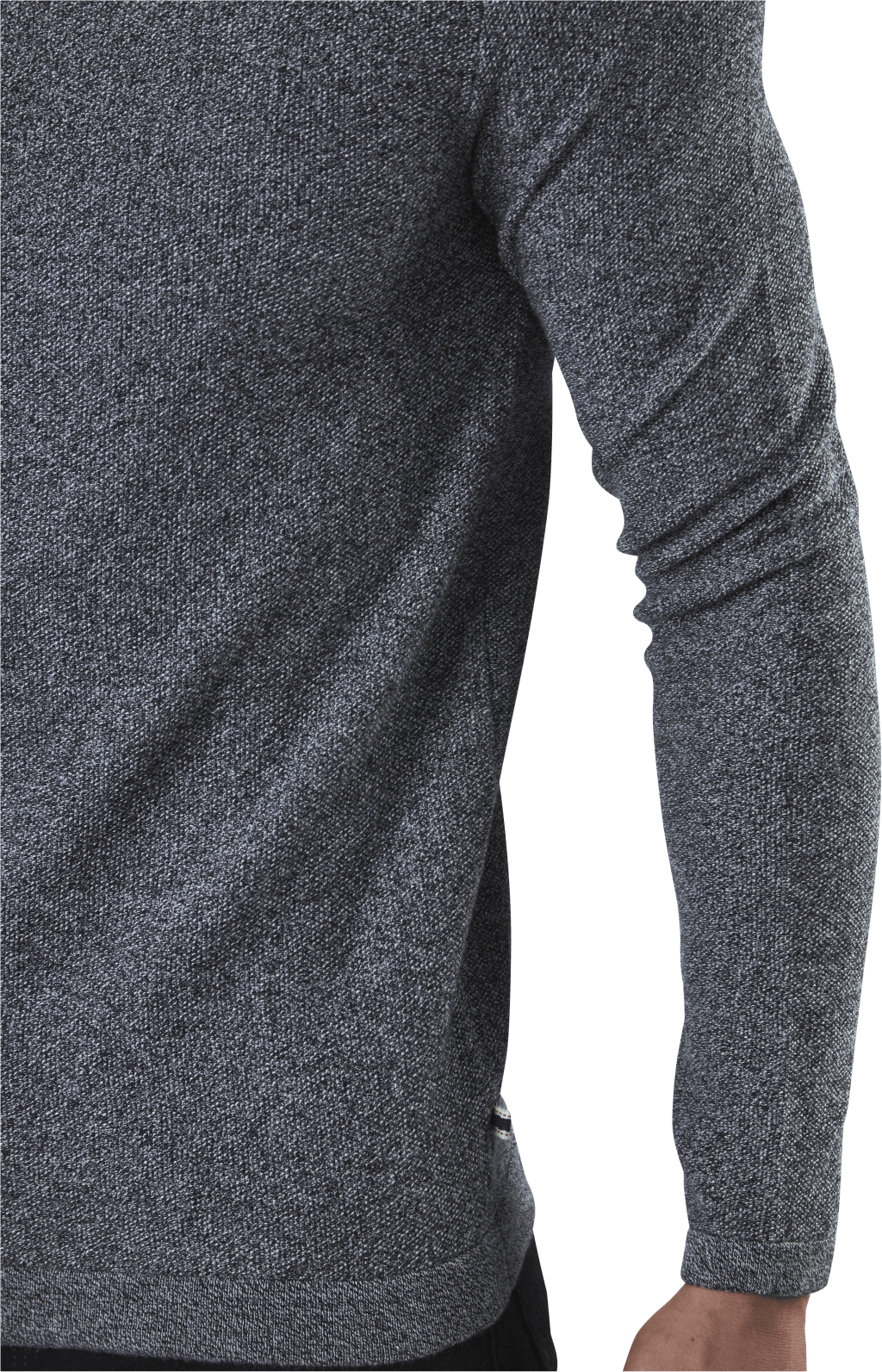 Rob Knit Crew Neck Black - Bild 4